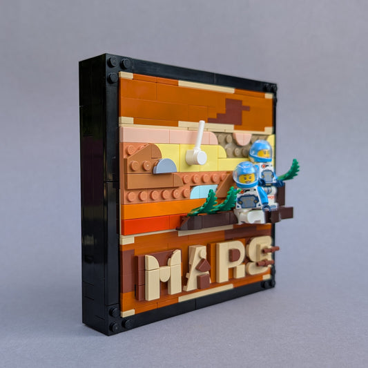 KP-MARS mit schwarzem Rahmen