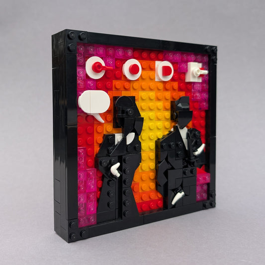 KP-CODE mit schwarzem Rahmen