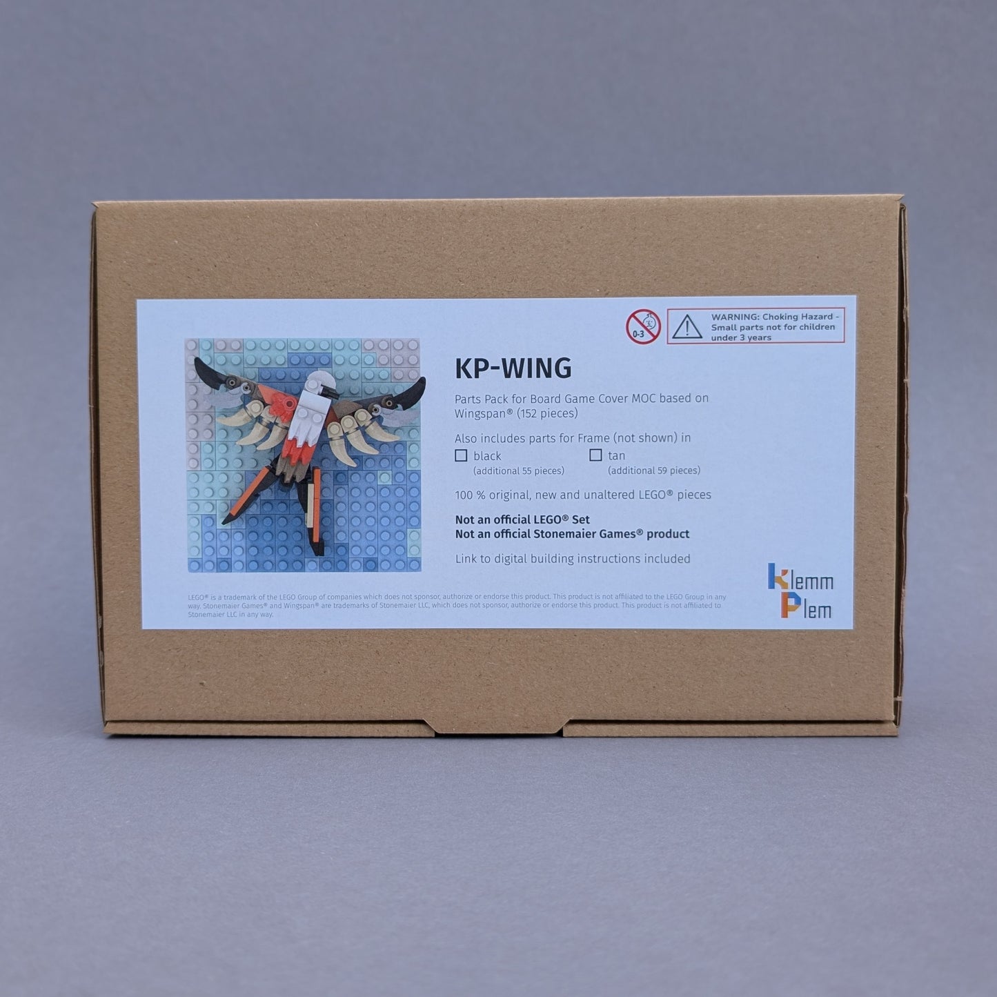 KP-WING mit schwarzem Rahmen