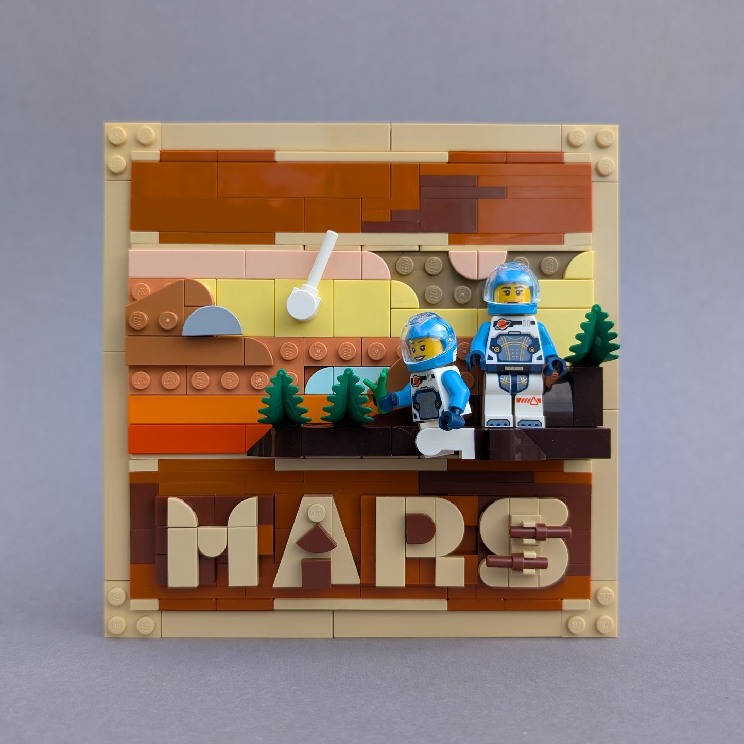 KP-MARS mit beigem Rahmen